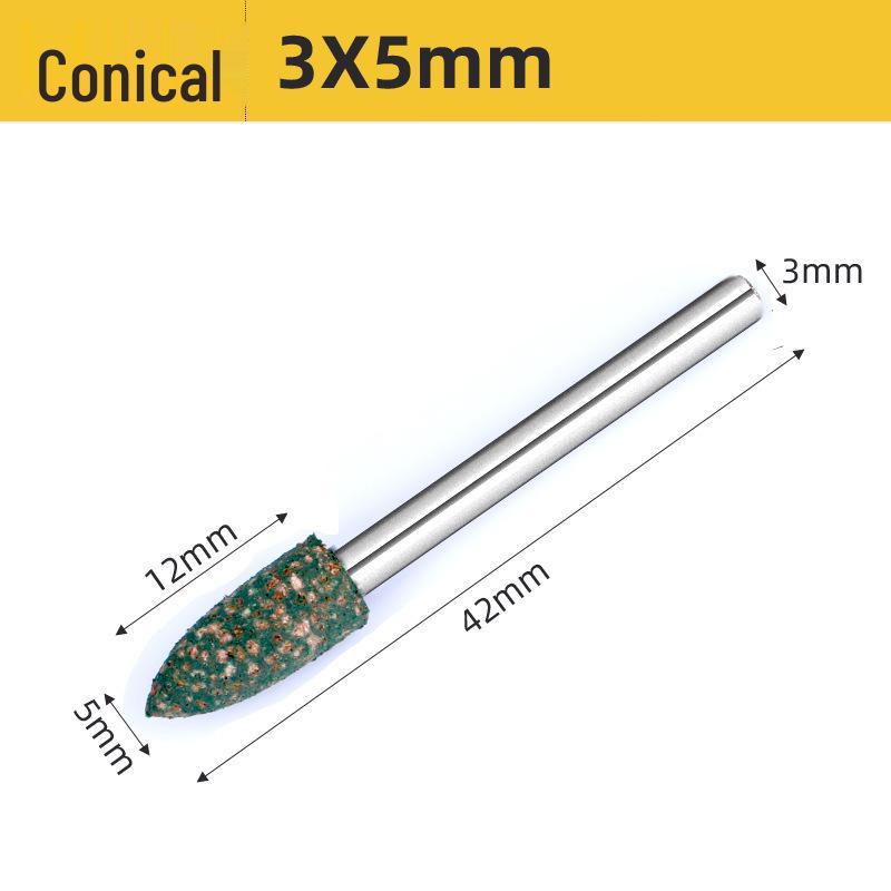 Sesam-Polierkopf für elektrische Schleifmaschinen: Jade Stein Gummi Schleifscheibe
