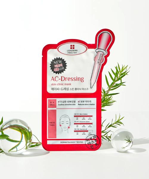 Leaders Cosmetics Insolution AC Dressing Skin Clinic Mask 10ea NONE