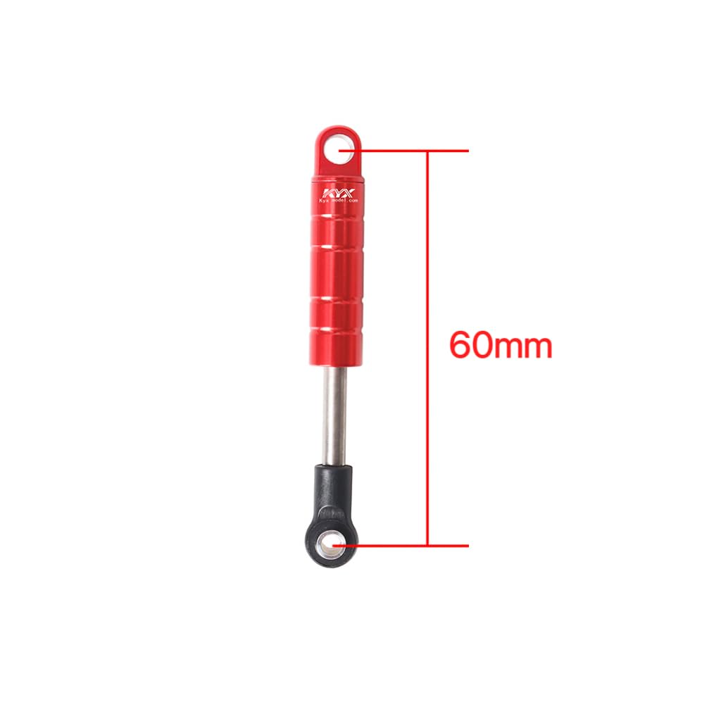 JOYSOG RC Shock Absorbers for Tamiya 1/14 Truck Scania R620 RC Crawler Car Shock Absorbers Damper Upgrade Parts (4 Pieces/Set)