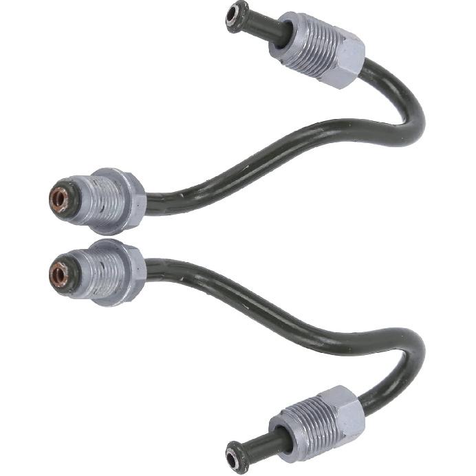 1K0611763E 1K0611763F 1K0611764L 1K0611764M Brake Line, 2PCS Rear Brake Line Left and Right Replacement for Convertible