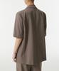 Musinsa Standard Woman Women'S Lightweight Oversized Short Sleeve Blazer [Dusty Beige]