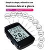 Wireless Bicycle Computer 2.4 Inch Screen Cycling Odometer with Backlight Wireless Speedometer Rechargeable for MTB Road Bike