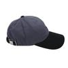 Fashion Korean Style Letter Embroidered Baseball Cap Unisex Street Casual Color Blocking Peaked Cap