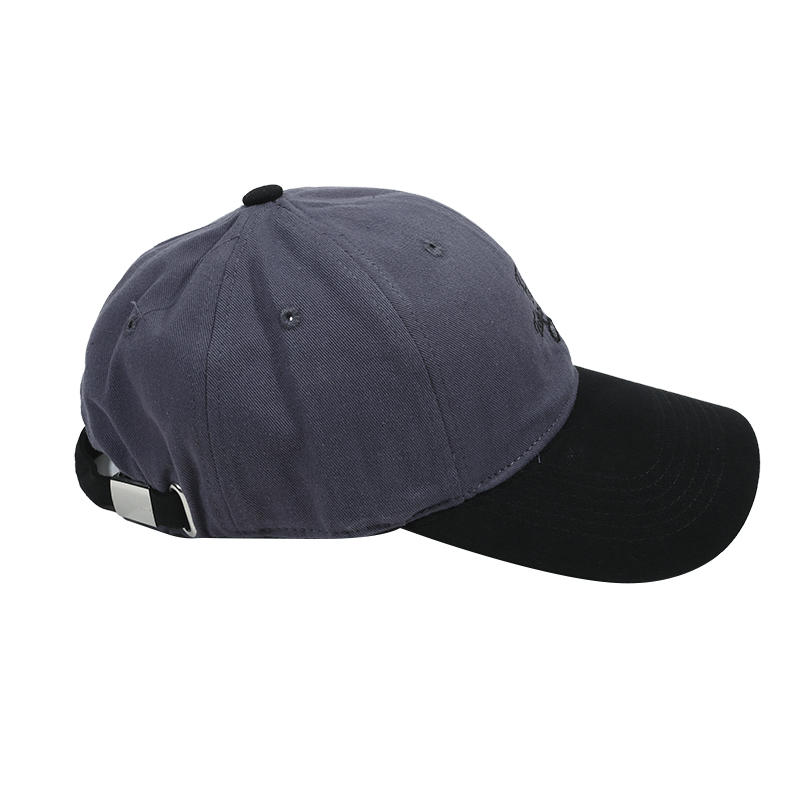 Fashion Korean Style Letter Embroidered Baseball Cap Unisex Street Casual Color Blocking Peaked Cap