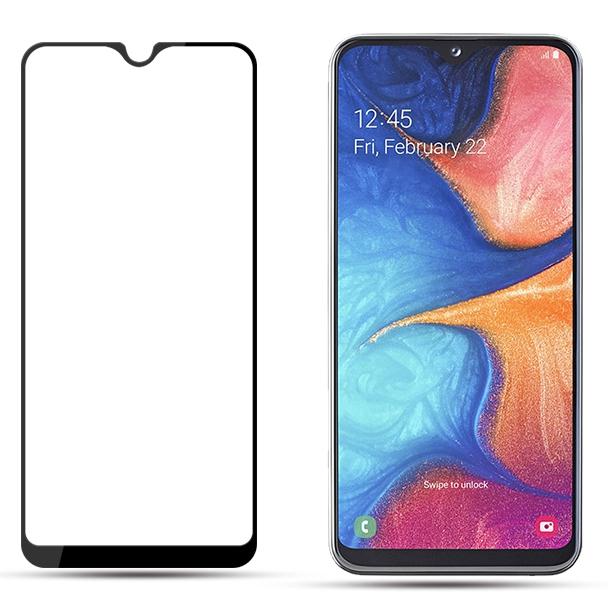 

AMORUS Screen Protector for Samsung Galaxy A20e Full Screen Full Glue Silk Printing Tempered Glass Protective Film Type A