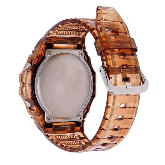 

Полімерний ремінець + чохол для Casio G-SHOCK DW-6900 Браслет Ремінець на зап ястя Кольоровий Водонепроникний Ремінець для годинника Прозорий ТПУ ремінець для DW6900