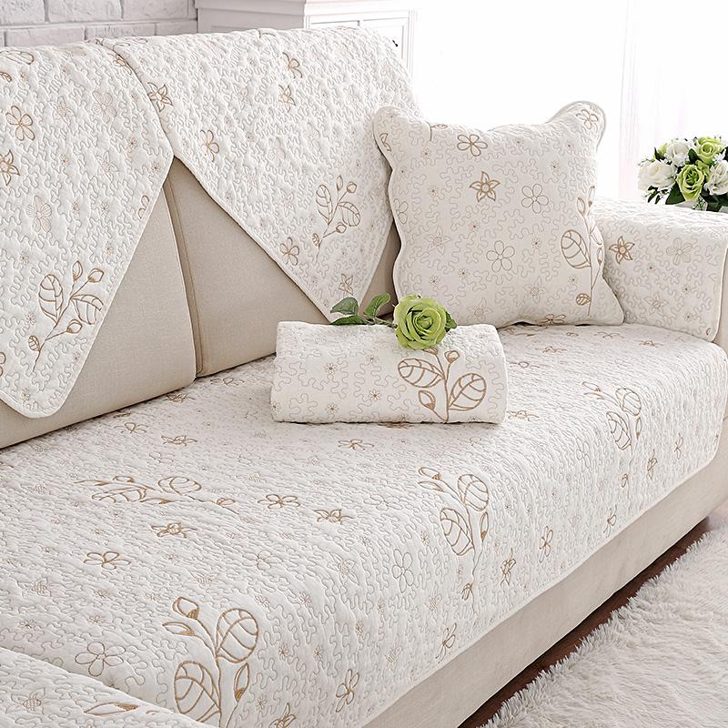 Husă de canapea modernă minimalistă antiderapantă Bumbac Țesătură grafică 3D Față de pernă Prosop pentru brațul canapelei Patru sezoane Pernă de spălat Acasă