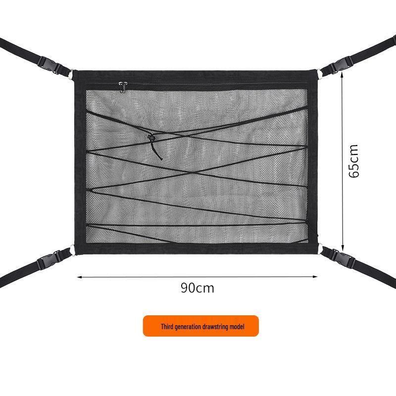 Car Roof & Mesh Pocket Storage Net for Luggage
