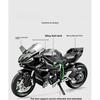 Large Size 1/9 Kawasaki H2R Simulation Spray Motorcycle Model Toy Simulation Alloy Motorcycle Model Boy Car Collection Handmade Gift