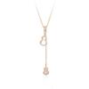 Gourd Pendant Necklace Women'S Fashion Niche Design Sense High-End Light Luxury Year Collarbone Chain Jewelry Premium