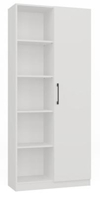 Malwa RD/80 WHITE Bookcase