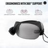 Hooded Neck Travel Pillow - Memory Foam Light-Blocking Travel Neck Pillow