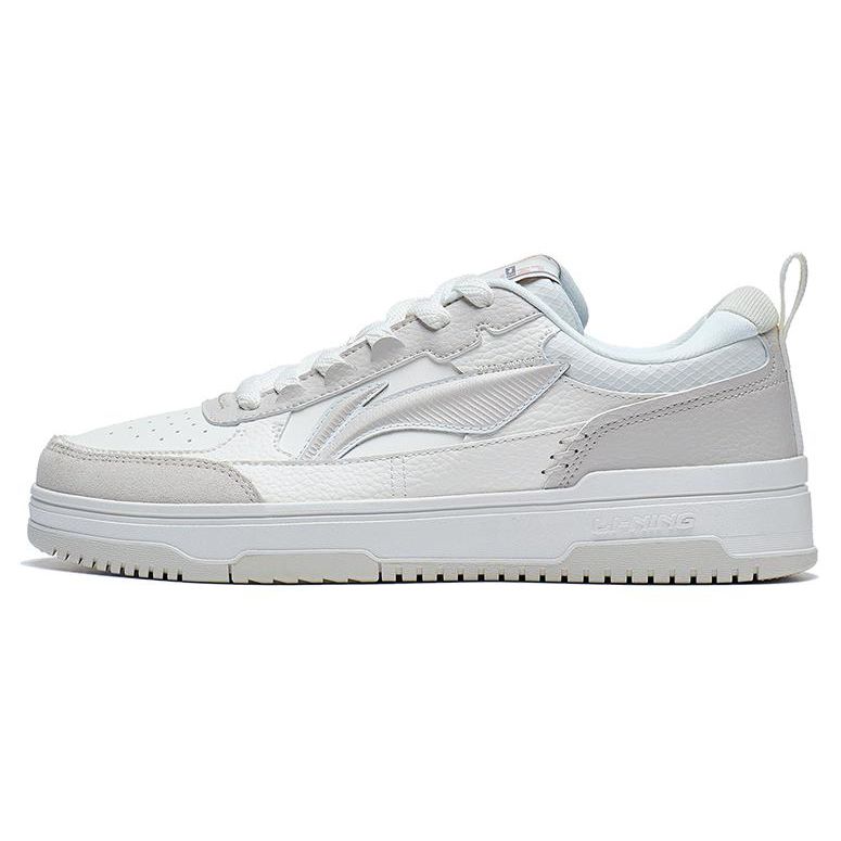 Li Ning Tian Ji 2.0 Durable Breathable Low-Top Skate Shoes Men Sneakers White AGCT211-2