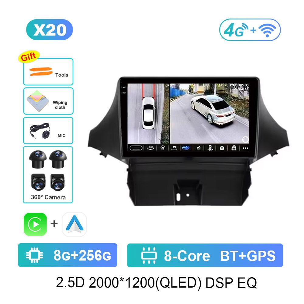 Android 14 System Car Radio Multimedia Player for Chevrolet Orlando 2010 - 2018 GPS Navi WiFi HD Touch Screen DSP Stereo 4G