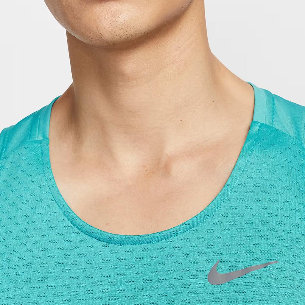 Nike Dri-FIT ADV Stride Fashionable Round Neck Versatile Comfortable Vest Men Tops Blue-Green HV5211345