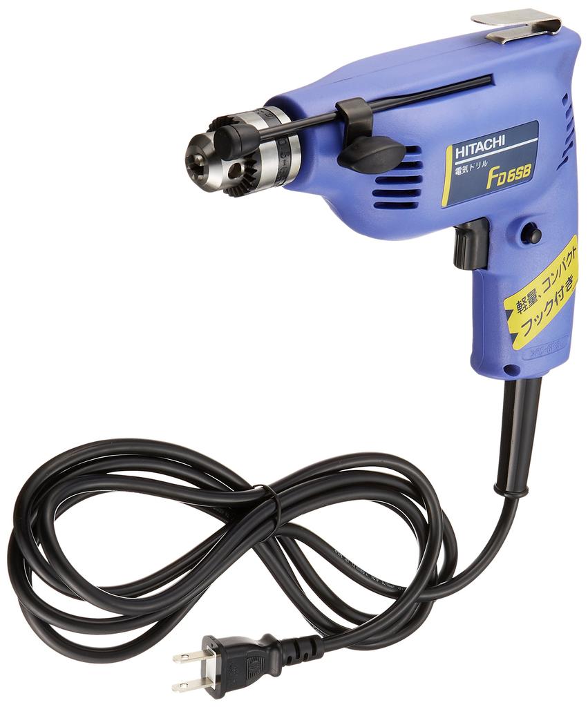 HiKOKI Electric Drill Ironwork 13mm AC100V 240W FD6SB 6.5mm/Woodworking