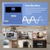 ANENJI 6.2KW 4KW 5KW 11KW Hybrid Solar Inverter 48V 24V Pure Sine Wave 100A 120A 160A  MPPT Solar Inverter With WiFi PV 500VDC