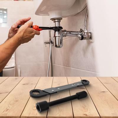 Carbon Steel Material Double Headed Wrench Water Pipe Repair Wrench  Faucet Installation