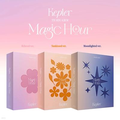 Kep1er (Kepler) - 5th Mini Album: Magic Hour [1 Out of 3 Randomly Sent]