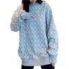 MLB New York Yankees Sweatshirt Unisex Sky Blue 31MTM2041-50S