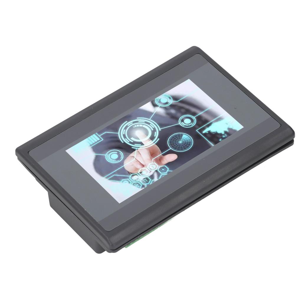 4.3in PLC HMI All In One DC24V 600MHz ARM9 with 8MB DDR2 Memory CPU 2 Channel PT100 Temperature