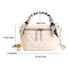 Red Clutch Bag For Women Trend Mini Box Crossbody Phone Bag Fashion Lipstick Pack Chain Shoulder Bag Lady Handbag Zipper Wallet