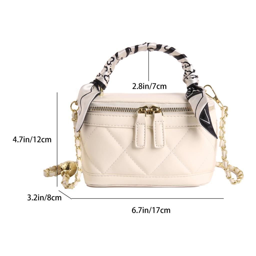 Red Clutch Bag For Women Trend Mini Box Crossbody Phone Bag Fashion Lipstick Pack Chain Shoulder Bag Lady Handbag Zipper Wallet