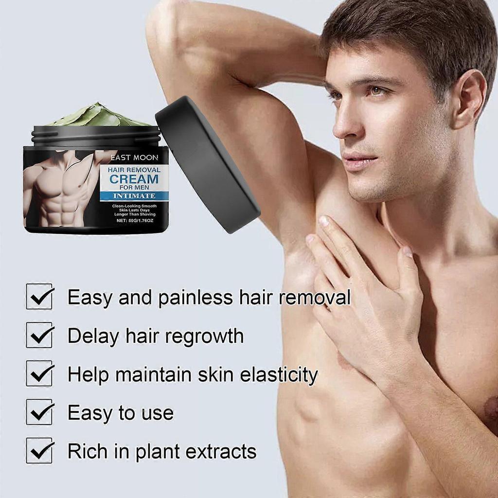 East Moon Men's Soothing Hair Removal Cream