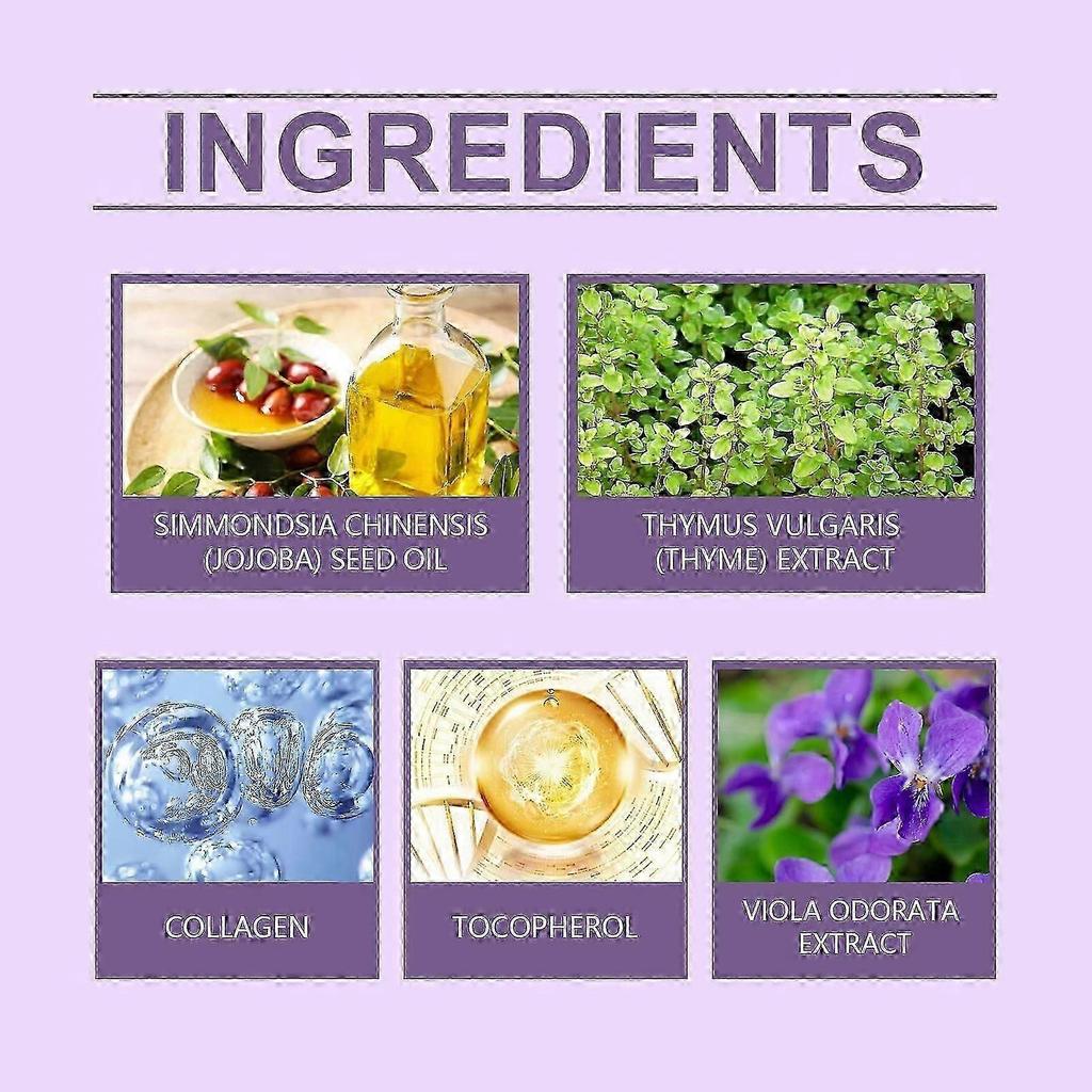 Nourishing Purple Conditioner - Long Lasting Hair Care for Soft Shine & Color Repair, 100g New Arrival S06