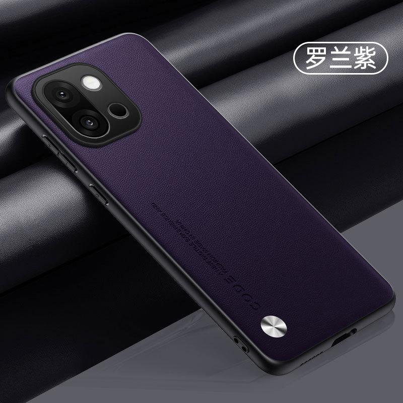 Applicable to OnePlus 15 mobile phone case OnePlus 13 plain leather onePlus12R all-inclusive 1 + 12 anti-drop 11 protective case