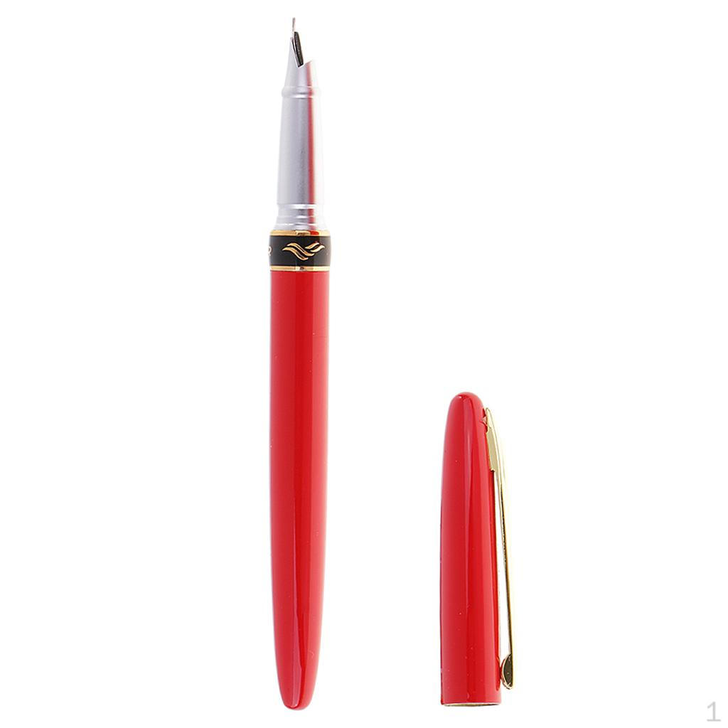 Durable Standard Fountain Pen W/ Fine Nib Souvenir Collectible Decoration