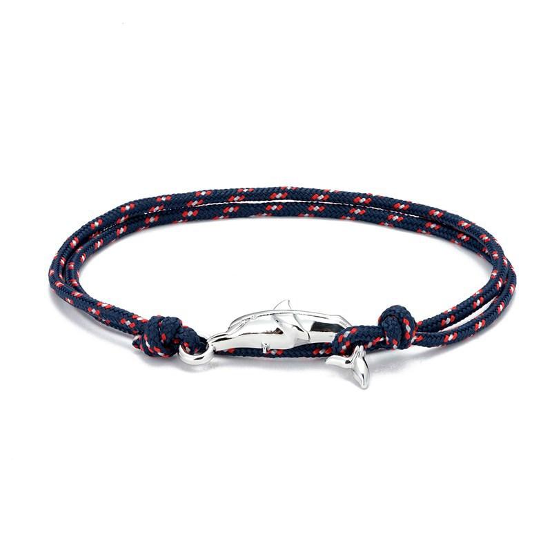 Little Fresh Dolphin Couple Bracelet Multi-Circle Adjustment Jewelry Ocean Series