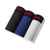 BONITOS 3Pcs Cotton Men Underwear Sexy Man Underpants Set Men's Boxers Solid Color