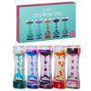 Sensory Toy - the Twiddlers - Water Hourglass - 5 Colors - 5w X 6d X 15h Cm - 400g