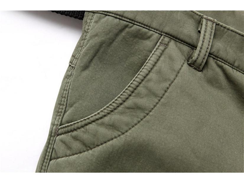 Men's Winter Fleece Multi-Pocket Casual Overalls