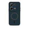 For Infinix Note 30 Lens Guard Magnetic Phone Case For Infinix Note 30 Slim Leather Texture Wireless Charging Protector Cover