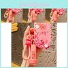 Adorable Pvc Cartoon Zanmeng Ruby Flashlight Keychain Cute Backpack Pendant Gift