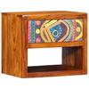 Nightstand Brown 40 x 35 x 35 cm Solid Acacia Wood