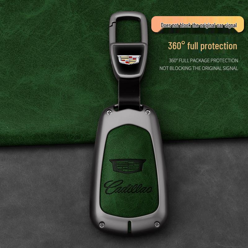 Cadillac Key Case for XT5, XT4, XT6, XTS, CT4, CT5, CT6, ATSL - Stylish Car Key Cover for Women