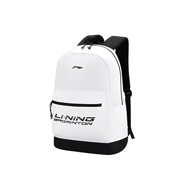 Li Ning Fabric Backpack Regular Unisex Black & White ABSR122-6