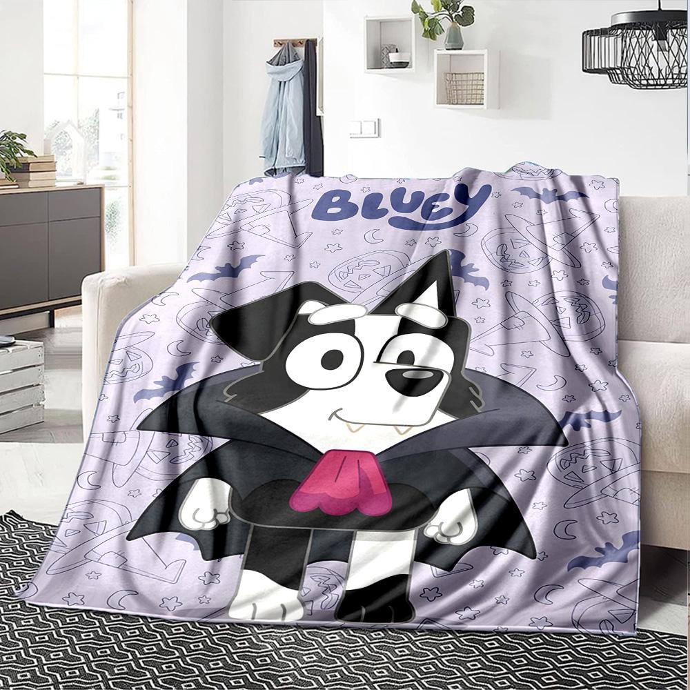 1pc B-Blucy Blanket, Gift, for Men and Women, Soft Blanket, Good for Sofa Bed Couch Travel, Lightweight Flannel Blanket