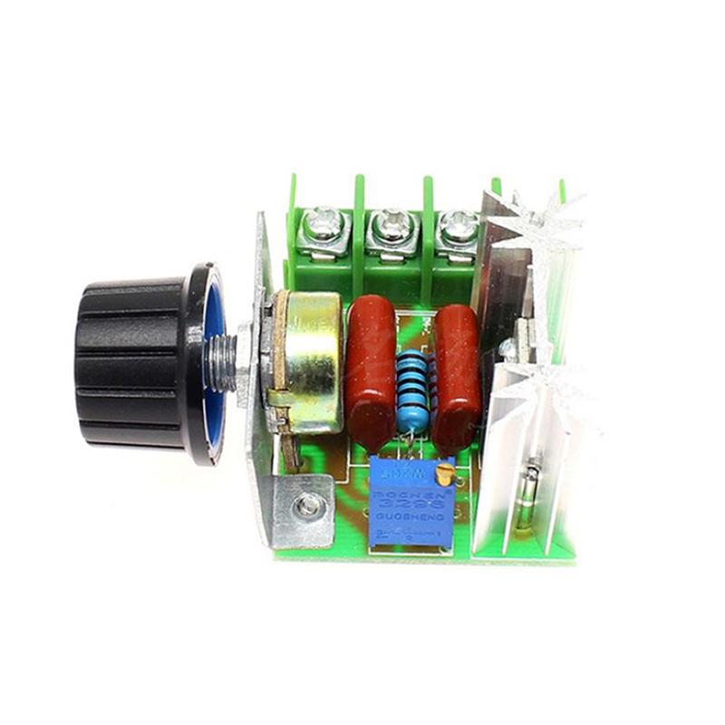 Ac 220V 2000W Scr Voltage Regulator Dimming Dimmers Motor Speed Controller