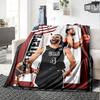 Stephen Curry Blanket Comfortable Great for Office Bedding Seaside for All Occasions Warmthful Decor Ideal Gift for Friends Family Couples Picnic