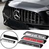 1Pcs 3D ABS AMG Emblem Car Front Grill Badge Sticker For Mercedes Benz Amg X156 W204 W205 W203 W211 W212 W169 GLC CLK CLA A180 QF0