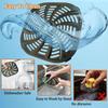 Square Air Fryers Plate Liners 7QT Metal Air Fryers Pad Metal Air Fryers Accessories Suitable for Baking and Cooking