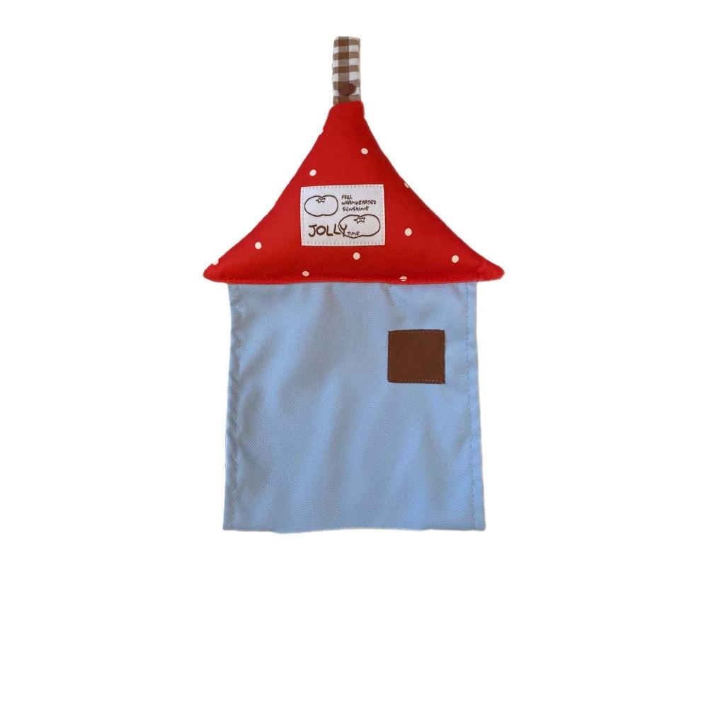 Wall-mounted Hanging Tissue Bag Space Saving Tissue Roll Hanger Toilet Paper Holder  Dormitory