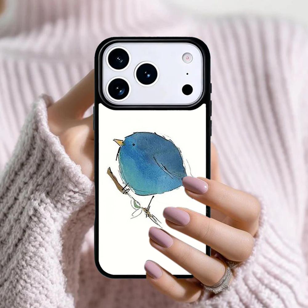 Whale Bird Rabbit Phone Case For Apple iPhone 17 Air 16E 15 14 Plus 13 12 11 Pro Max Mini Funda Cover