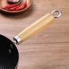 Mini Olla de Hierro Cocina de Inducción Wok Doméstico Gas Wok Especial Sartén de Fondo Plano Antiadherente Sin Recubrimiento