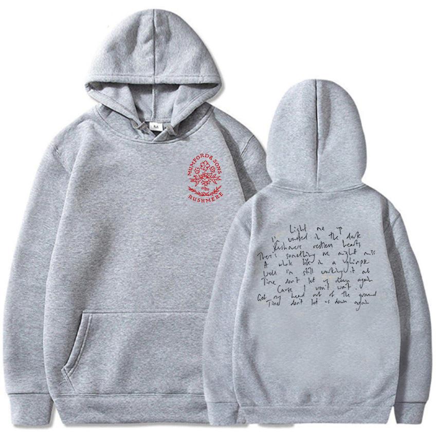 Mumford & Sons RUSHMERE Album 2025 Hoodies Long Sleeve Pocket Unisex Sweatshirts Moletom Feminino Graphic Hooded Women Pullovers