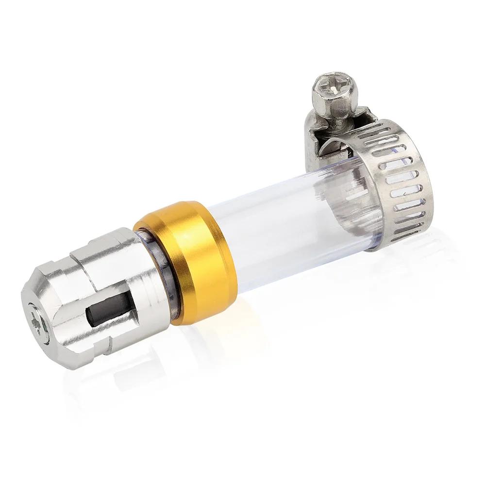 Tubo de drenagem do filtro de ar da motocicleta cabeça de liga CNC para PCX150 PCX160 ADV150 ADV160 Aerox 155 Nmax V1 V2 Clique 125i 150i